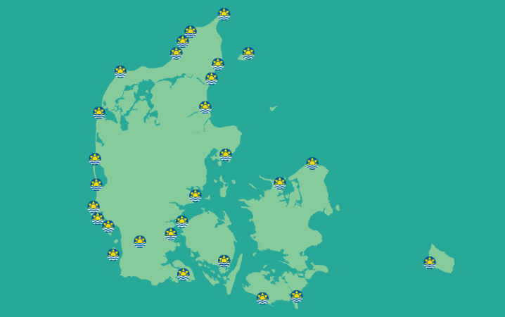 We are present throughout the country