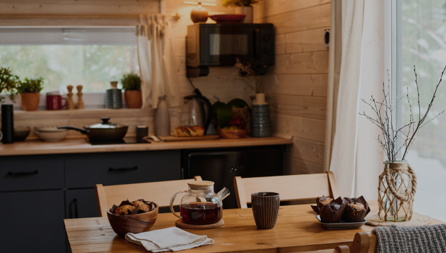 Winter holiday in a holiday home in Denmark